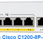 Switch Cisco C1200-8P-E-2G 8-Ports PoE+ 67W, 2 Combo Uplink